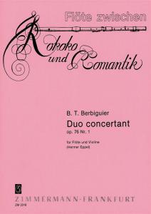 Berbiguier: Duo Op 76/1