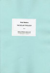 Poul Ruders: The Solar Triology (Score)