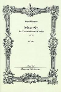 Popper, D.: Mazurka Op 12