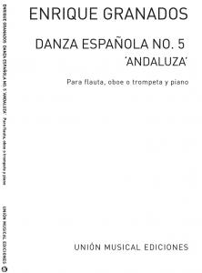 Granados: Danza Espanola No.5 Andaluza (Amaz) for Flute and Piano