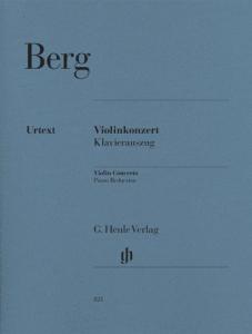 Alban Berg: Violin Concerto - Urtext (Violin/Piano)