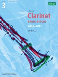 ABRSM Clarinet Examination Pieces: Grade 3 (2008-2013) - Book/CD