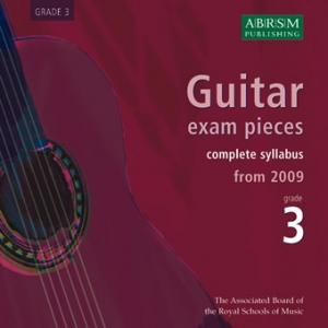 ABRSM: Guitar Exam Pieces From 2009 - Grade Three (CD)