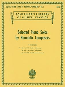 Selected Piano Solos By Romantic Composers Volume One