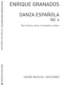 Granados: Danza Espanola No.6 Rondalla Aragonesa (Amaz) for Flute and Piano