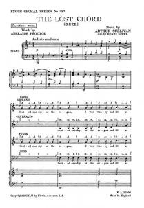 Arthur Sullivan: The Lost Chord (SATB)