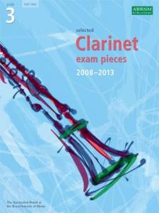 ABRSM Clarinet Examination Pieces: Grade 3 (2008-2013) - Clarinet Part