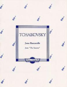 Tchaikovsky: June Barcarolle For Viola And Piano