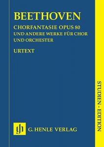 Ludwig van Beethoven: Chorus Fantasy In C Minor Op. 80 (Henle Urtext Score)