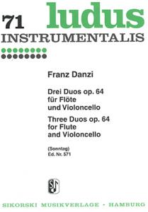 Danzi,Franz: 3 Duos Op 64