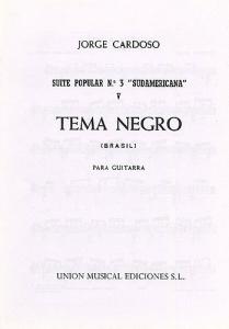 Jorge Cardoso: Tema Negro - Brasil (Suite Popular No.3 'Sudamerica')