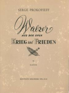 Sergej Prokofjew: Walzer Aus Der Oper Krieg Und Frieden""