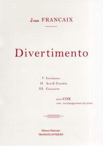 Jean Francaix: Divertimento