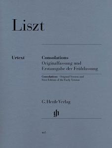 Franz Liszt: Consolations (Urtext)