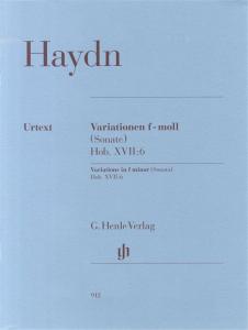 Joseph Haydn: Variations In F Minor (Sonata) Hob. XVII:6