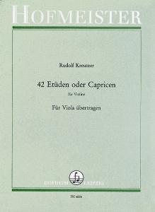 Fritz Spindler: 42 Etüden Oder Capricen Für Violine