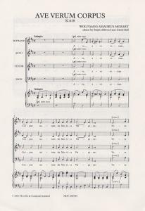 W.A. Mozart: Ave Verum Corpus (SATB)