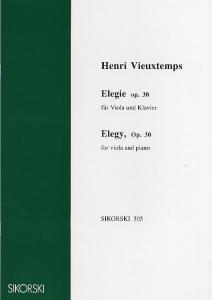 Henri Vieuxtemps: Elegy Op.30 (Viola/Piano)