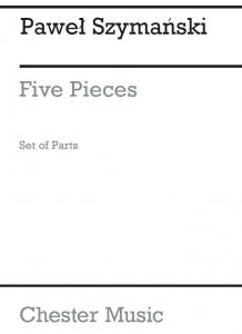 Pawel Szymanski: Five Pieces For String Quartet (Parts)