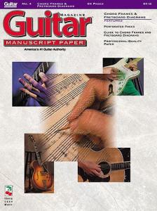 Guitar(TM) Magazine Manuscript Paper - #4 Chord Frames and Fretboard Diagrams -