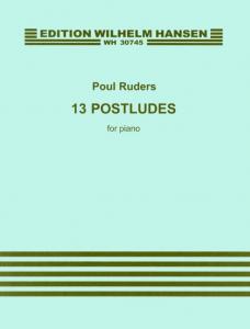 Poul Ruders: 13 Postludes For Piano