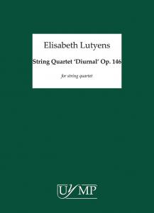 Elisabeth Lutyens: String Quartet 'Diurnal' Op.146 (Score)