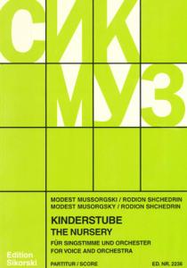 Mussorgsky, Modest: Kinderstube - Score