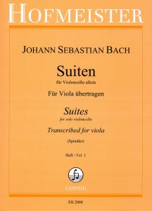 Johann Sebastian Bach: Suiten Für Violoncello Band 1