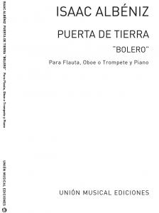 Albeniz: Puerta De Tierra Bolero (Amaz) for Flute and Piano