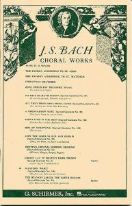 J. S. Bach: Cantata No.140 'Wachet Auf!' (Vocal Score)- Schirmer Edition