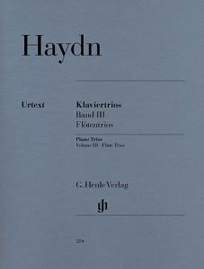 Franz Joseph Haydn: Piano Trios, Volume III (for Piano, Flute (or Violin) and V