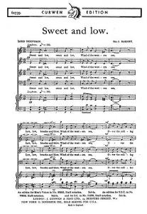 Joseph Barnby: Sweet And Low (SATB/Piano)