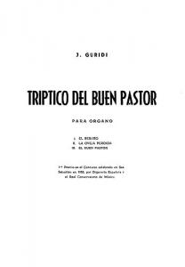 Jesus Guridi: Triptico Del Buen Pastor