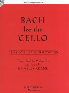 J.S. Bach: Bach For The Cello - 10 Easy Pieces In 1st Position