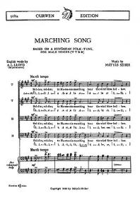 Seiber, M Marching Song Ttbb