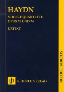 Franz Joseph Haydn: Streichquartette Op.71/74 (Urtext Score)