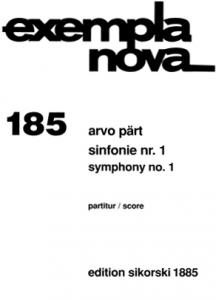 Arvo Pärt: Sinfonie Nr. 1Score