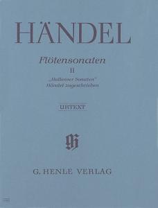 Georg Friedrich Händel: Flute Sonatas, Volume II [Hallenser-Sonatas], three Son