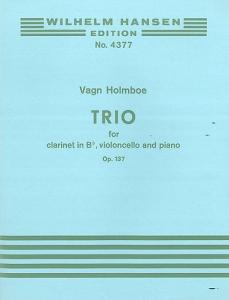 Holmboe Trio Op.137 Clt/Vlc/Pf Pts