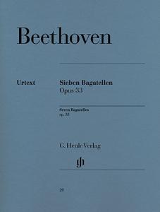 Ludwig Van Beethoven: Seven Bagatelles Op. 33