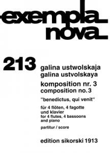 Galina Ustwolskaja: Komposition Nr. 3