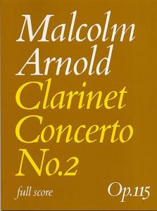 Malcolm Arnold: Clarinet Concerto No.2 (Score)