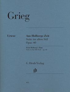 Edvard Grieg: From Holberg's Time op. 40, Suite in the Old Style