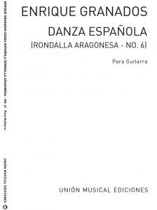 Granados: Danza Espanola No.6 Rondalla Aragonesa (Miguel Angel) for Guitar