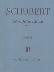 Franz Schubert: Samtliche Tanze Band I (Urtext)