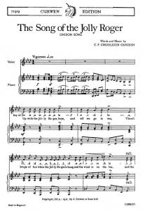 Chudleigh Candish, C The Song Of The Jolly Roger Unison/Piano