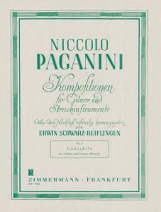 Niccolo Paganini: Cantabile No.8 (Violin/Guitar)