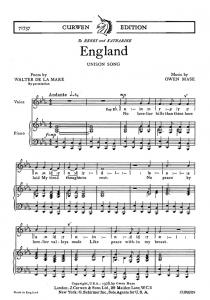 Mase, O England Unison/Piano