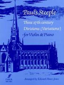 Paul's Steeple - Three 17th Century Divisions (Violin And Piano)