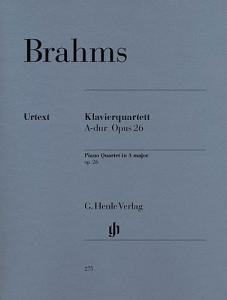 Johannes Brahms: Piano Quartet In A Op.26